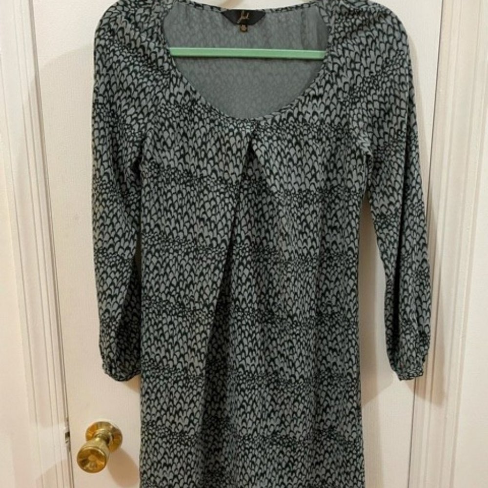 Jack Green Printed Chiffon Dress XS